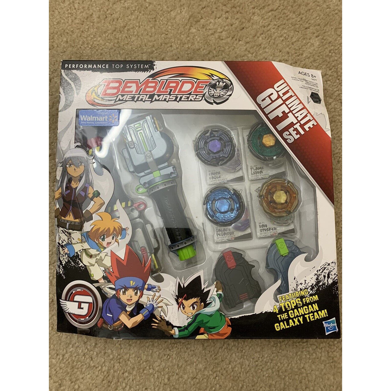 HASBRO Beyblade Metal Fight / Masters Ultimate Gift Set Gangan Galaxy Team - NEW - Image 2