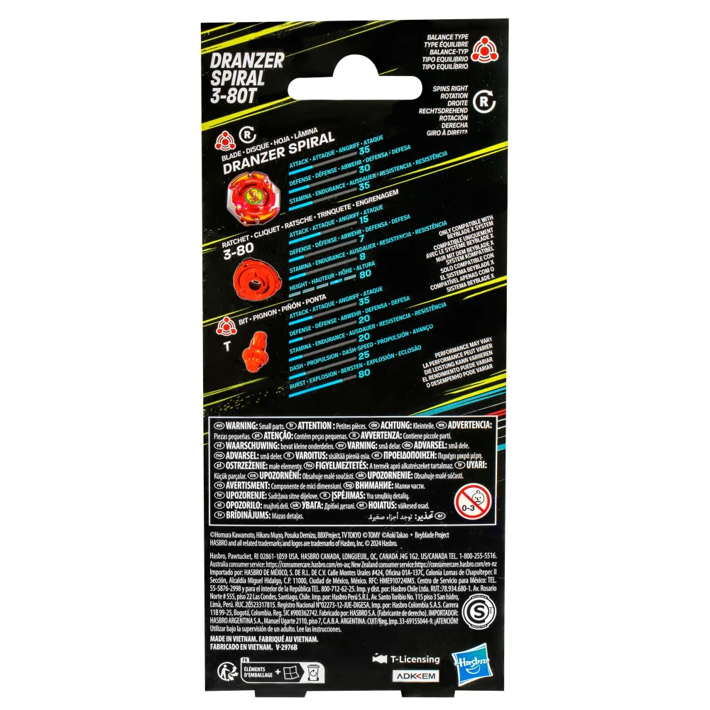 Hasbro Beyblade X | Dranzer Spiral 3-80T (Red) | F9584 - Image 4