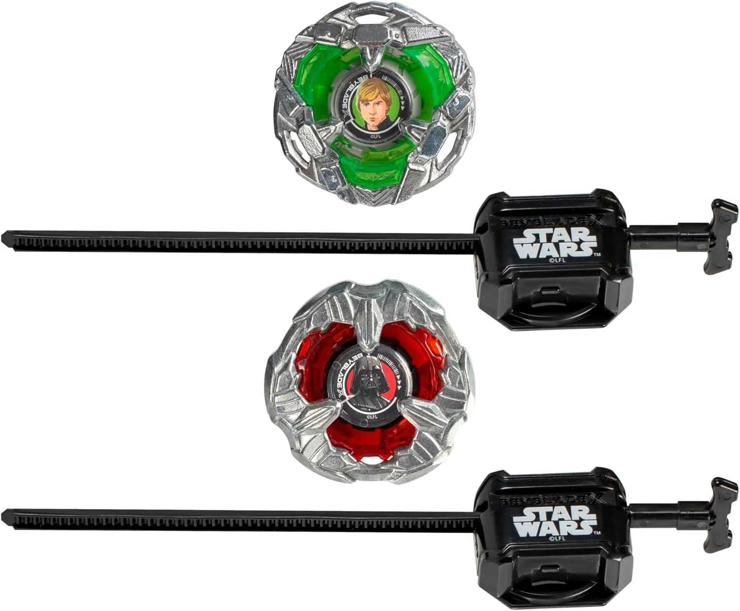 Hasbro Beyblade X | Luke Skywalker 4-80B and Darth Vader 4-60P | G0290 - Image 3