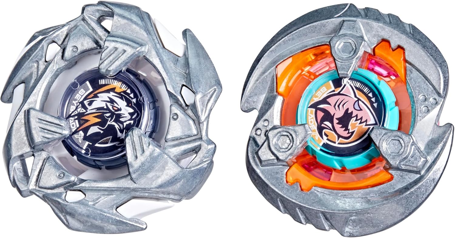 Hasbro Beyblade X | Pearl Tiger 3-60U and Gill Shark 4-70O - Image 3
