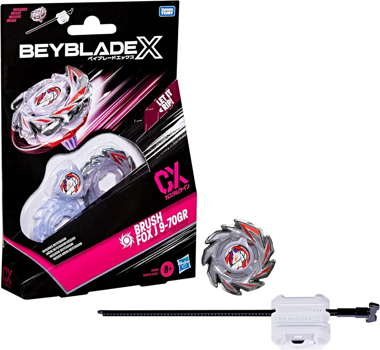 Hasbro Beyblade X | Starter Brush Fox J9-70GR