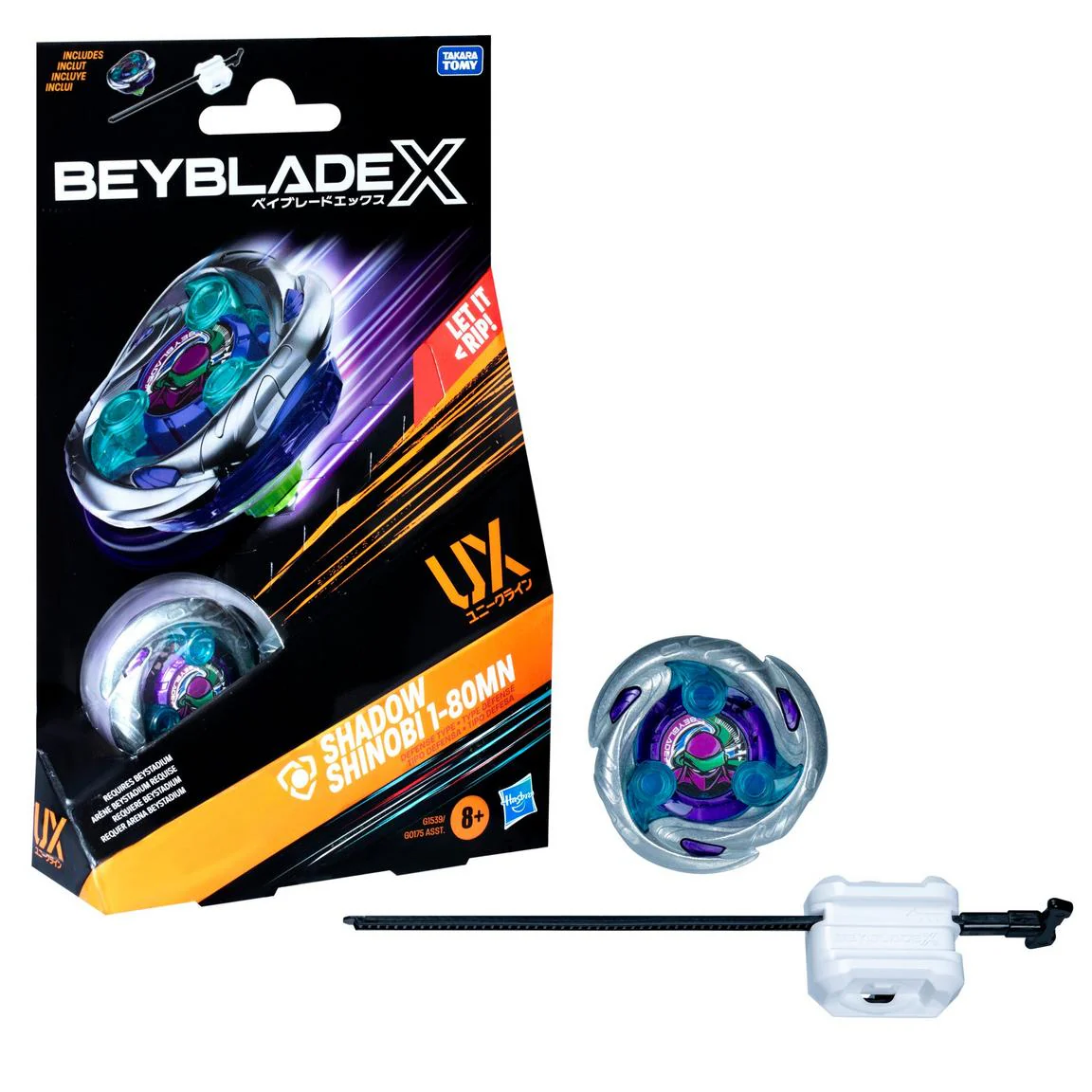 Hasbro Beyblade X | Starter Shadow Shinobi 1-80MN - Image 3
