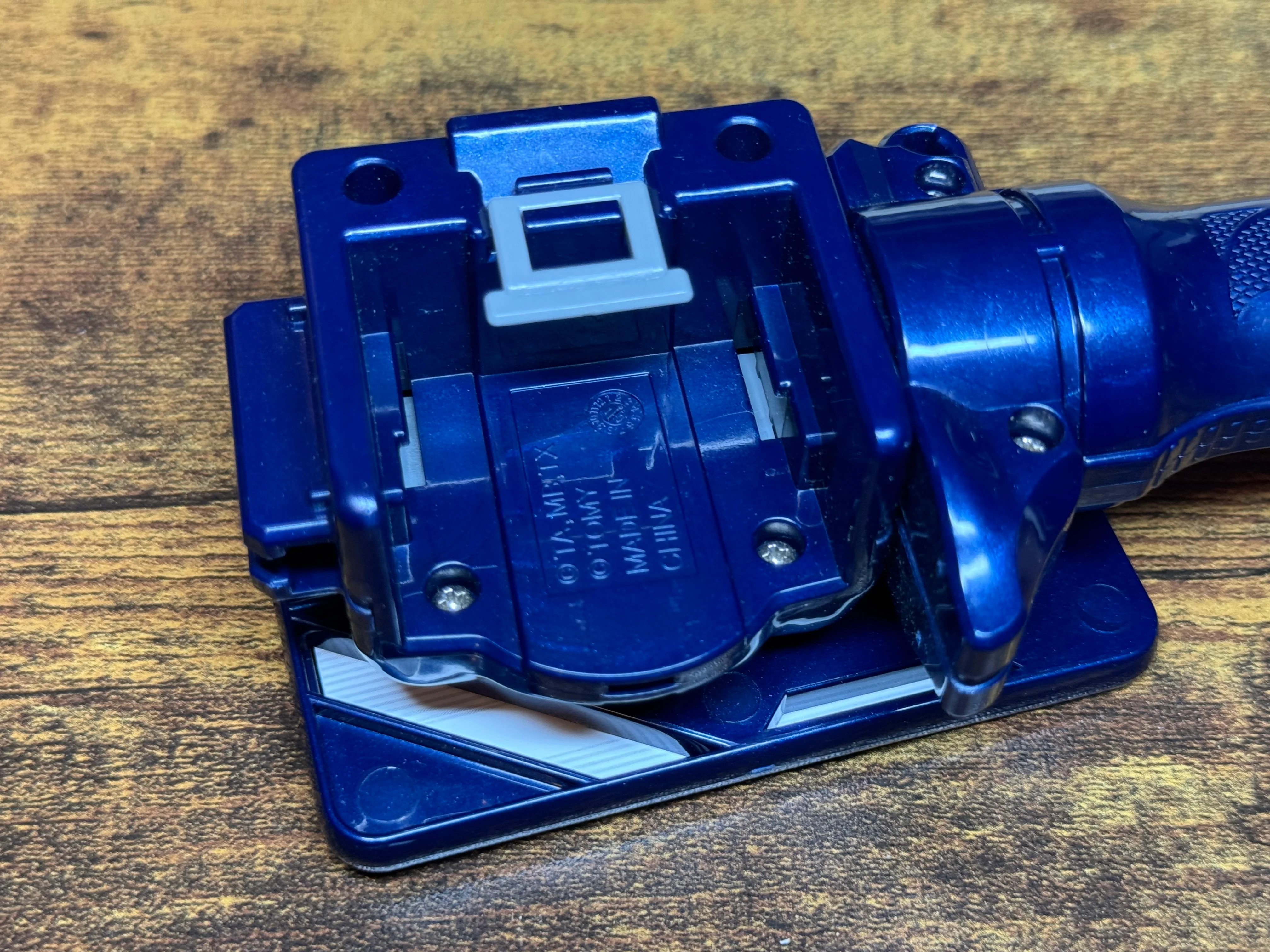Navy DX 3 Segment Launcher Grip + Beypoint Card BB-76 Beyblade Metal Fight Takara Tomy #1 - Image 3