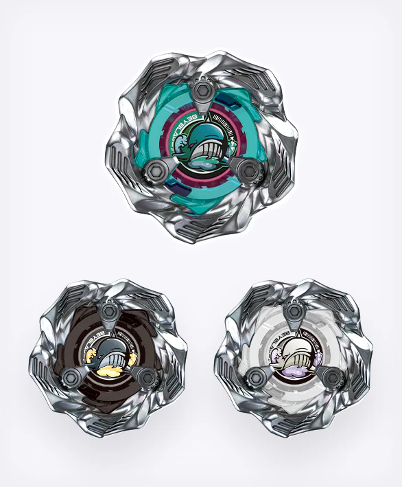 Takara Tomy Beyblade X | BX-36 Random Booster Whale Wave Select - Full Set (3 pcs) NWOP - Image 2