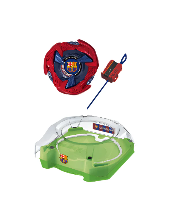 Takara Tomy Beyblade X | UX-00 Bey Kick Off Set FC Barcelona Version - NWOP - Image 2