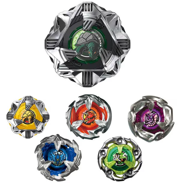 Takara Tomy Beyblade X | BX-35 Random Booster Vol. 4 FULL SET (6pcs) NWOP