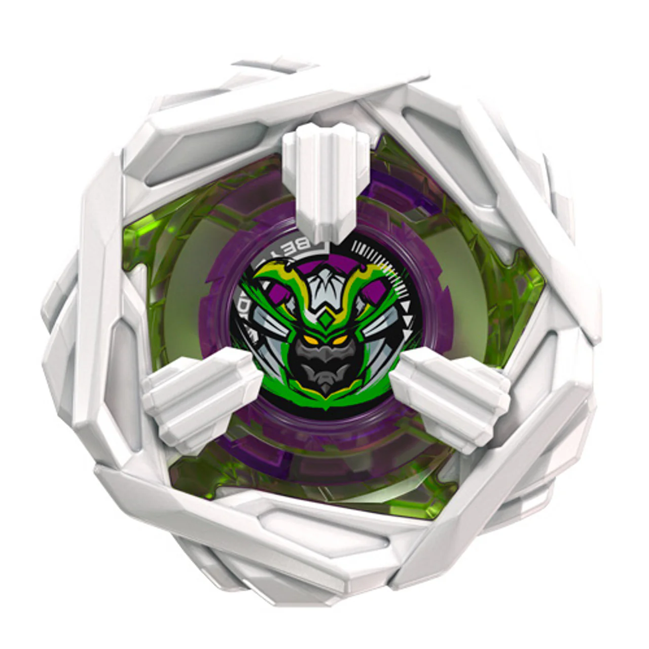 Takara Tomy Beyblade X | BX-00 Samurai Steel 5-70GF (White) - Corocoro Exclusive