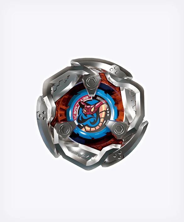 Takara Tomy Beyblade X | BX and UX Parts - Blade - Viper Tail