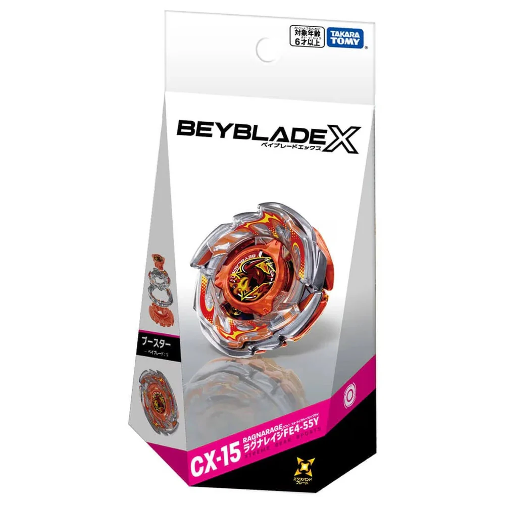 Takara Tomy Beyblade X | CX-15 Booster Ragna Rage FE4-55Y