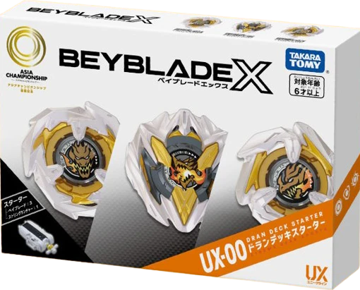 Takara Tomy Beyblade X | UX-00 Dran Deck Starter Set